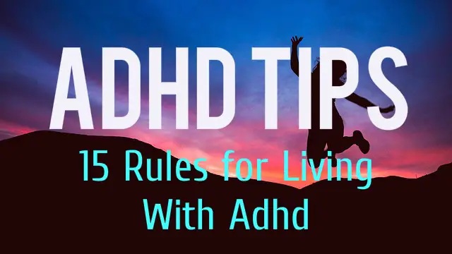 ADHD Tips 15 Rules Featured