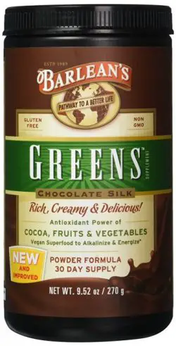 Natural Supplements For ADHD And Depression Barleans Greens Chocolate Silk