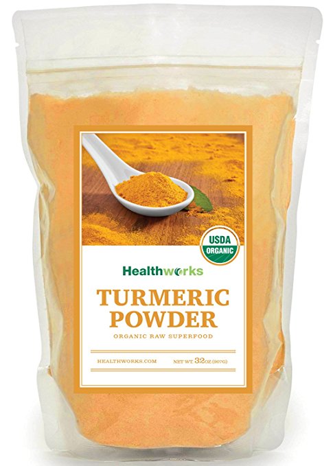 Treating ADHD and Depression Raw Organic Turmeric Powder