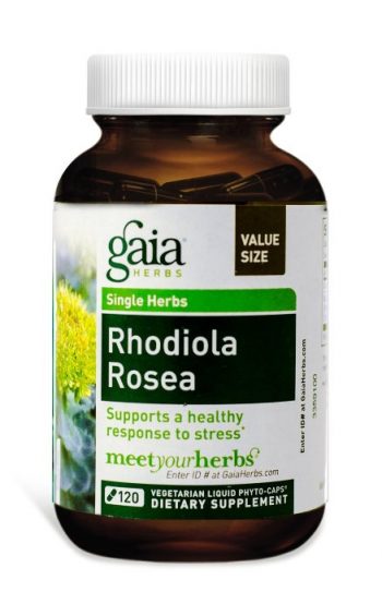 Best Natural Supplements for Anxiety Gaia Herbs Rhodiola Rosea
