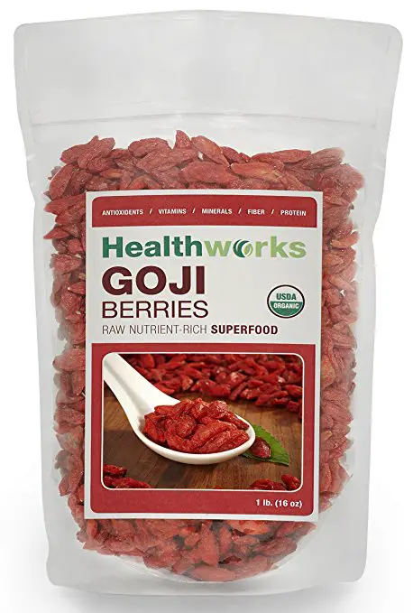 Fruits and Vegetables for ADHD Raw Organic Goji Berries
