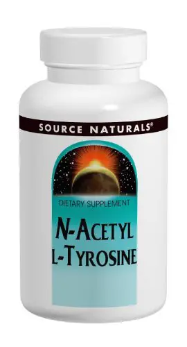 N-Acetyl L-Tyrosine (NALT) for ADHD Source Naturals NALT