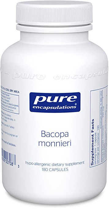 Bacopa Monnieri ADHD Pure Encapsulations Bacopa Monnieri
