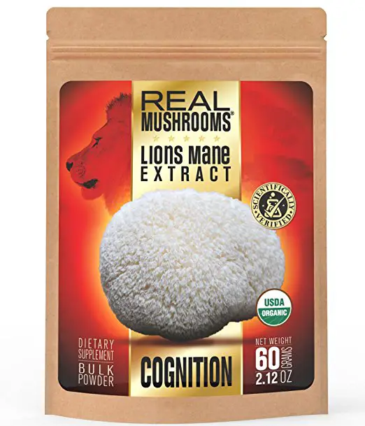 Real Mushrooms Lions Mane Extract Front Packet