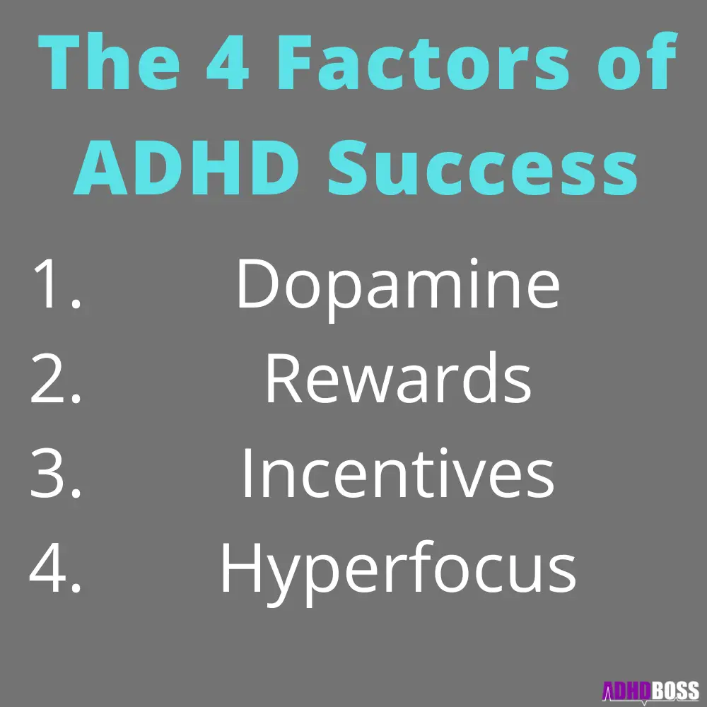 The 4 Factors of ADHD Success